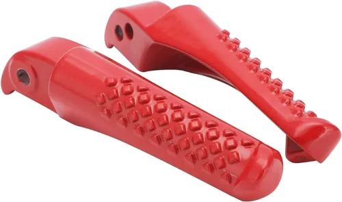 Vista 6 de Chikia Kit de Estriberas Rojas para Mini Bicicleta Compatible con Coleman CT200U CT200U-EX BT200X Trail 200 Axis M200 CT100u Trail CC100X 100CC