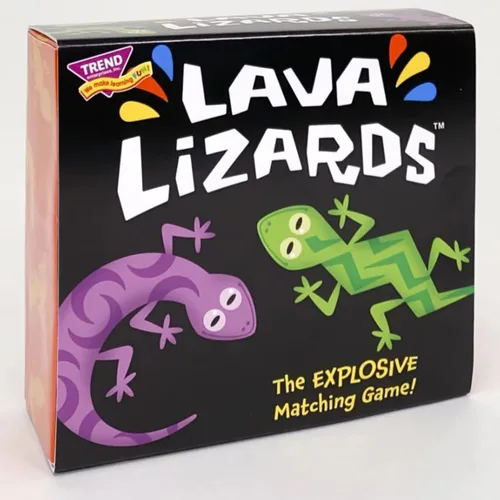 Vista 4 de TREND enterprises Lava Lizards Three Corner Juego de estrategia para toda la familia