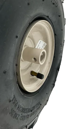 Vista 2 de Rueda de timón 11x4.00-4 - Buje de 3/4" - Compatible con Troy-Bilt Tillers