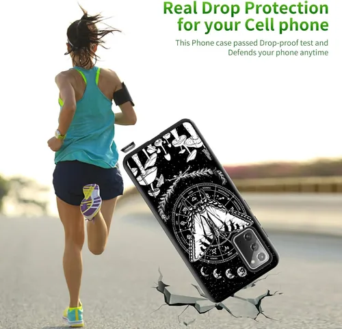 Vista 6 de Funda tipo cartera para Galaxy S20 FE de 6.5 pulgadas con ranura para tarjeta, tarjetas de crédito, tarjetas de crédito, funda para efectivo, doble