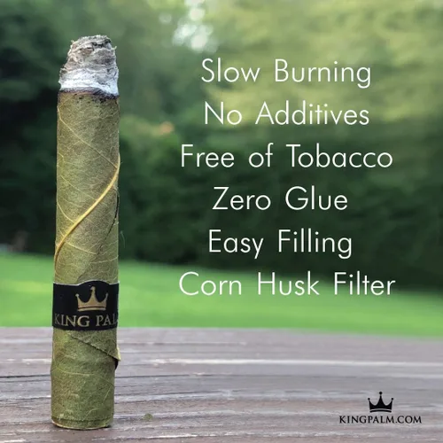 Vista 7 de King Palm Flavors Rollie Size Cones - 2 Pack, 4 Rolls Terpene Infused - Squeeze & Pop Pre Rolls - Organic Flavored Cones - (Cherry Charm)