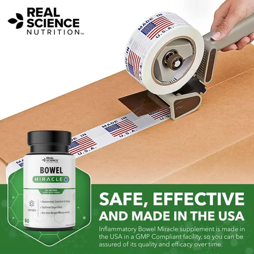 Vista 8 de Real Science Nutrition Ofrece milagro intestinal: solución natural para la salud intestinal, malestar abdominal, fórmula del intestino inferior