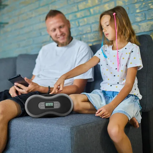 Vista 5 de Core Innovations Boombox de CD Bluetooth portátil con radio FM digital