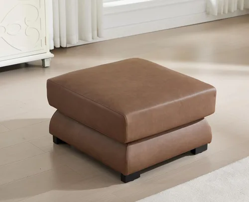 Vista 16 de EALSON Sofá modular seccional asiento medio sofá modular de piel sintética Asiento individual pieza seccional con funda extraíble marrón