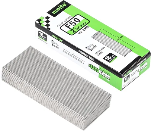 Vista 12 de meite Clavos Brad de Acero Inoxidable Calibre 18, Clavos Brad de 18GA de 3/4 Pulgada, Clavos Pequeños de Acabado de Acero Inoxidable 304