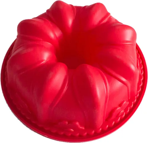 Vista 11 de Molde de silicona para hornear de casa de jengibre de Navidad de 10.2 pulgadas, bandeja de cumpleaños para aniversario de FantasyDay - Molde