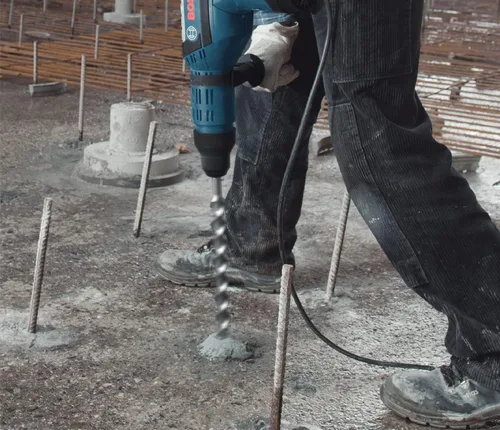 Vista 10 de BOSCH HC5021 58 In. x 21 In. SDS-max Speed-X Broca de martillo rotatorio de carburo para perforación concreta