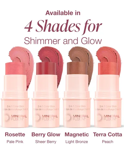 Vista 6 de Stick de maquillaje 3 en 1 , Berry Glow