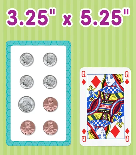 Vista 5 de Carson Dellosa Education Tarjetas Didácticas de Tiempo y Dinero, Suma y Resta, 3 Juegos de Tarjetas Didácticas de Matemáticas, Actividades