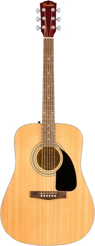 Vista 2 de Fender Squier - Guitarra acústica con juego de guardabarros