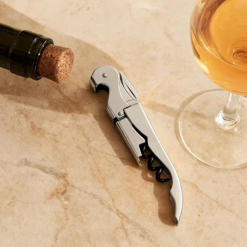Vista 4 de Oggi Sacacorchos, acero inoxidable para camareros, acero inoxidable