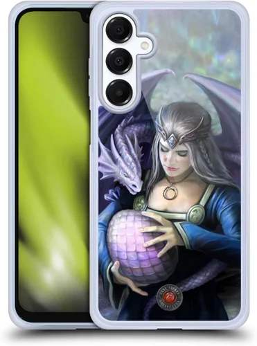 Vista 155 de Head Case Designs Officially Licensed Anne Stokes God's Hammer Guardian Dragons Gel Case [Military Grade Protection] Compatible with Samsung Galaxy