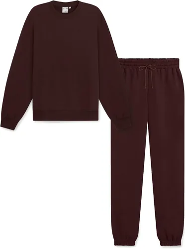 Vista 30 de KUT & SO Sweatsuits for Women – Essential 2-Piece Tracksuit Set Includes Fleece Jogger and Matching Crewneck Sweater