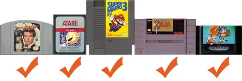 Vista 7 de Universal Retro Video Game Cartridge Cleaner Kit by 1UPCard