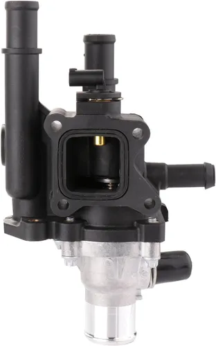 OCPTY Carcasa de termostato para Chevy Aveo 2009 10 2011, para Chevy Aveo5 2009 10 2011, para Pontiac G3 2009 2009 Ensamblaje de carcasa de