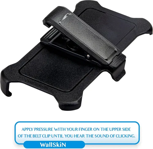 Vista 7 de WallSkiN Paquete de 2 fundas de repuesto con clip para cinturón para Apple iPhone 11 Pro OtterBox Defender Series Clip para cinturón
