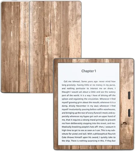 Vista 11 de MightySkins Skin compatible con Yaxa Kindle Oasis 7 pulgadas (9.ª generación) - Bamboo Ohm Funda protectora de vinilo duradera y única Fácil