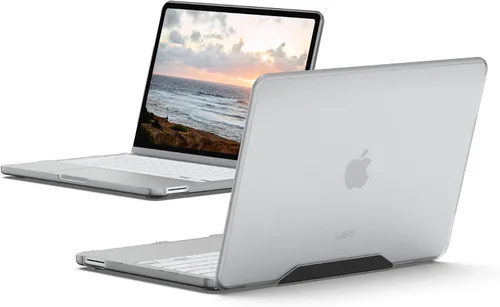 Vista 10 de UAG Plyo - Funda para MacBook Neo, 13" 2026 A18 A3404, hielo transparente Protección resistente contra caídas, policarbonato y poliuretano Plyo