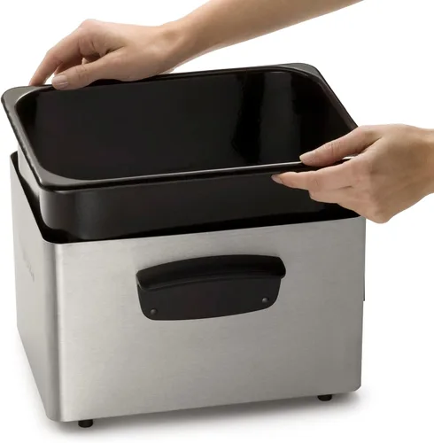 Vista 4 de Presto 05461 ProFry freidora de inmersión de acero inoxidable, talla única , Plateado