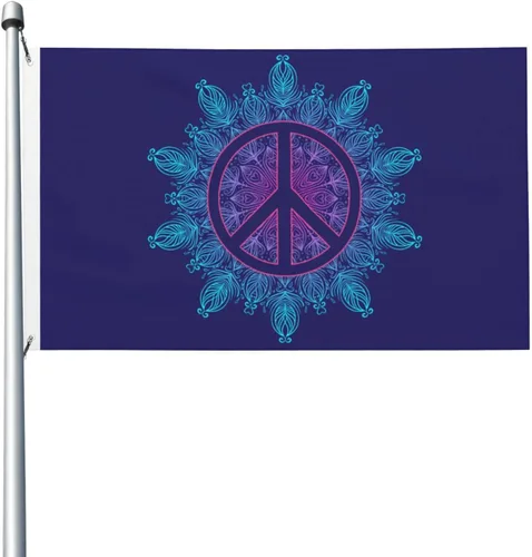Vista 19 de Bandera de playa de verano con piñas divertidas de 3 x 5 pies, bandera decorativa de poliéster duradero para el hogar, al aire libre