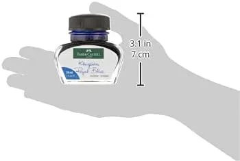 Vista 6 de Faber-Castell 149839 Botella de tinta lavable 1.0 fl oz azul rey