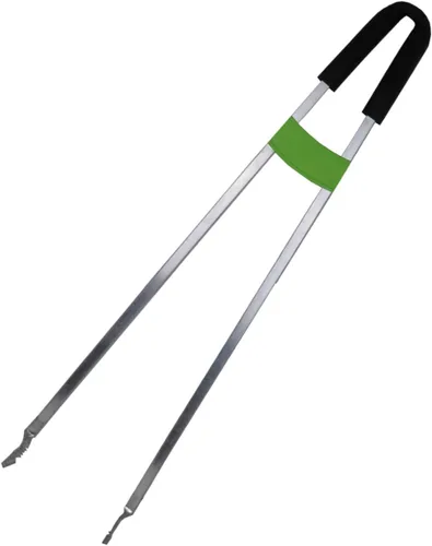 Herramienta de agarre de alcance, palo de recogida de arena de aluminio ligero a prueba de óxido, pinza de basura, herramienta de asistencia de