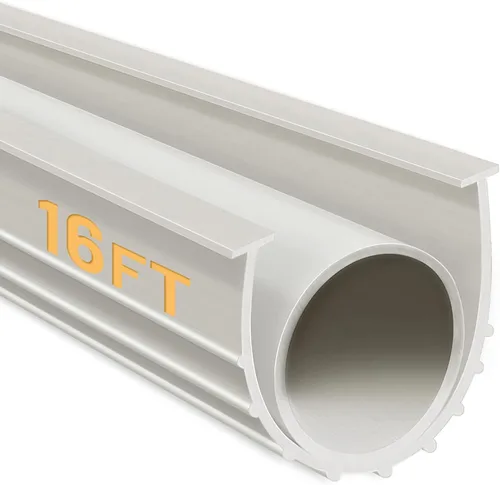 Vista 11 de Kit de sellos de puerta de garaje inferior de goma impermeable, tira de sellado, universal, resistente a la intemperie, para sellado de umbral