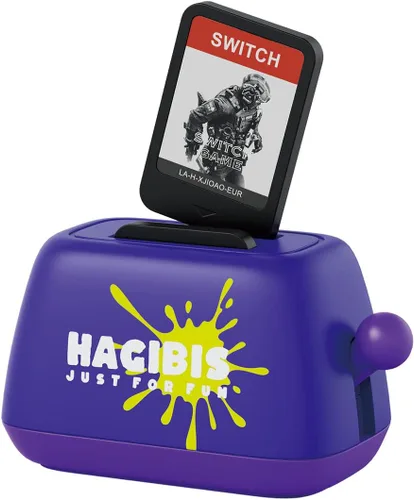 Hagibis Switch Game Card Case for Nintendo SwitchLiteOLED Portable Cute Toaster Switch Game Card Storage Holder with 2 slots Switch Game Cartridge