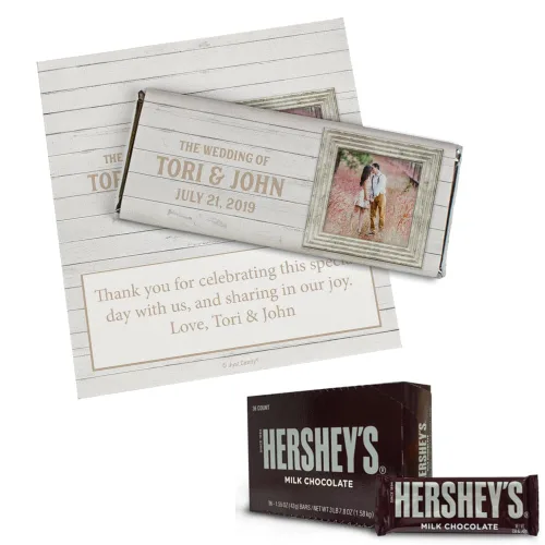 Vista 12 de Barras de chocolate personalizadas de 36 unidades (paquete de 36) – Playa – Requiere montaje