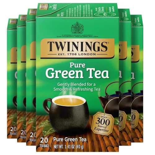 Vista 90 de Twinings, Decaffeinated Chai - Té negro Chai sin cafeína y con especias dulces y sabrosas, caliente o helado, el embalaje puede variar, 120 bolsitas