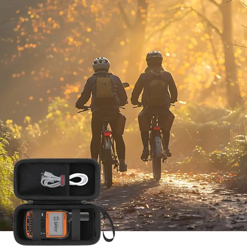 Vista 7 de Elonbo Estuche de transporte para Spot X con Bluetooth 2-Way Satellite Messenger, portátil de mano de 2 vías GPS Messenger Bolsa de almacenamiento