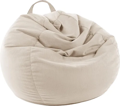 Vista 59 de LPMOERA - Funda de silla tipo puf para almacenamiento de peluches (sin relleno), puf suave y rellenable para organizar juguetes de peluche o espuma