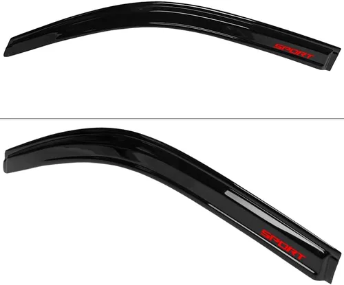 Vista 4 de EVPROXP - Visera de protección contra la lluvia compatible con Honda Civic Sedan 2022 de 4 puertas, deflector de ventilación de ventana lateral