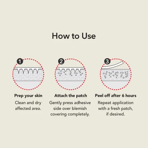 Vista 6 de Parche para acné Microdart, parche para espinillas, tratamiento del acné, parches para acné hormonal y manchas, parches de zit, microagujas