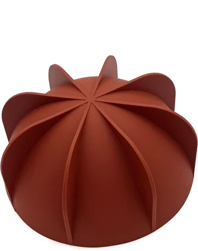 Vista 7 de Goldbaking Molde de silicona para tartas de cúpula de 7 pulgadas, media bola, bandeja de hornear antiadherente, molde para hornear en forma de pan