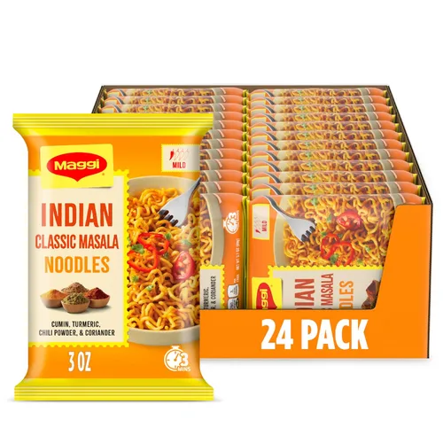 Vista 9 de Maggi Paquete de 24 fideos de ajo picantes chinos