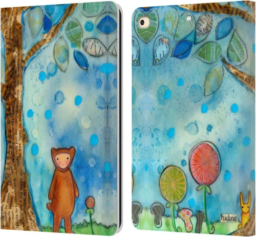 Vista 12 de Head Case Designs Officially Licensed Wyanne Half Light Nature 2 Leather Wallet Case Compatible with Apple iPad Air 2 (2014)