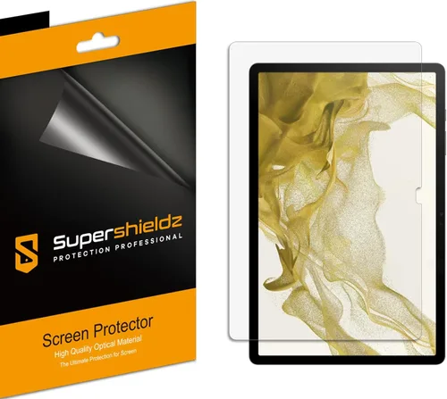 Supershieldz Paquete de 3 protectores de pantalla diseñados para Samsung Galaxy Tab S10 Plus, S9 Plus (12.4 pulgadas), Tab S9 FE Plus (12.4