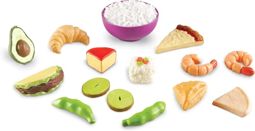 Vista 2 de Conjunto de alimentos multiculturales New Sprouts de Learning Resources
