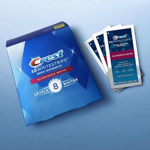 Vista 5 de Crest 3D White Glamorous White Whitestrips - 28 tiras (el embalaje puede variar)