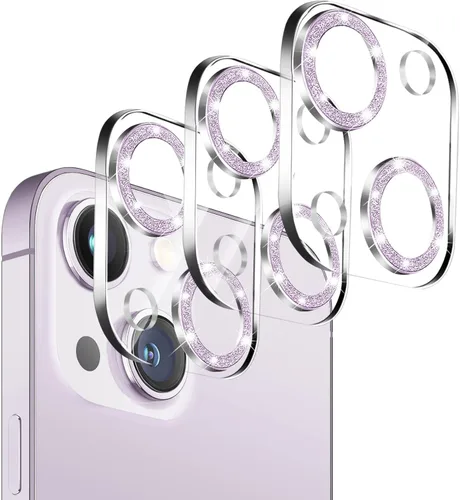 Vista 99 de Dengduoduo Paquete de 3 protectores de lente de cámara de vidrio templado para iPhone 15 de 6.1 pulgadas y para iPhone 15 Plus de 6.7 pulgadas