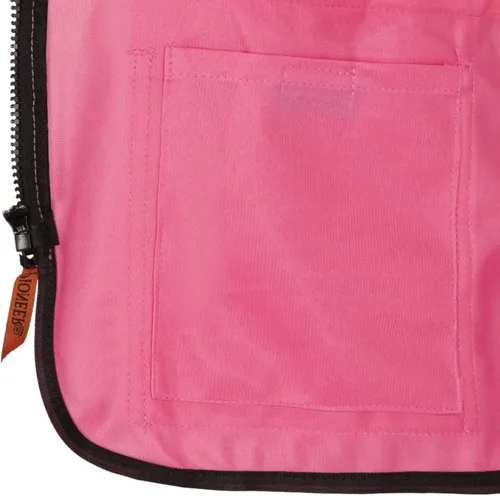 Vista 9 de Pioneer Chaleco de seguridad para mujer con bolsillos - Cinta reflectante de alta visibilidad - Para la construcción - Rosa