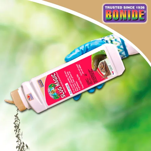 Vista 7 de Bonide Captain Jack's Slug Magic Granules, 24 oz Caracol & Slug Killer, para jardinería orgánica, fórmula segura para mascotas