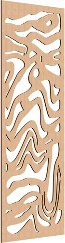 Vista 110 de Ekena Millwork WALW10X25X0375NFDRO Northfield Paneles de pared decorativos de madera con calado, 9 3/8 pulgadas de ancho x 24 3/8 pulgadas de alto