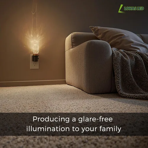 Vista 5 de L LOHAS LED Luces nocturnas enchufables a la pared, luz nocturna enchufable con sensor de luz, decoración del hogar para regalos de niños