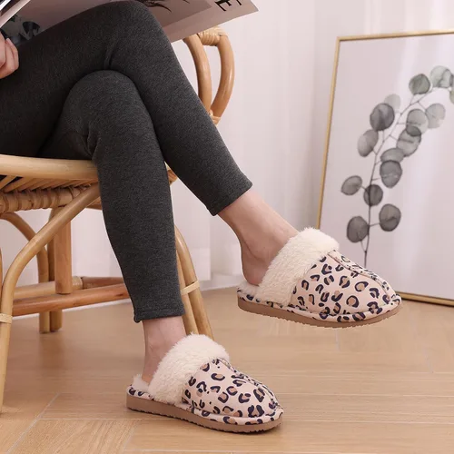 Vista 6 de Litfun Pantuflas mullidas de espuma viscoelástica para mujer, zapatos de invierno para interiores y exteriores