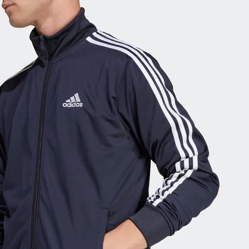 Vista 2 de adidas Traje de chándal básico de 3 rayas para hombre