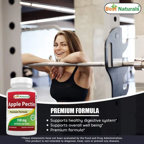 Vista 4 de Best Naturals Pectina de manzana 700 mg y gluconato de zinc 50mg