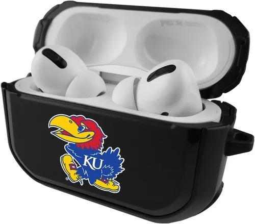 Vista 13 de Funda negra duradera para Apple AirPods Pro (1ª/2ª generación) con mosquetón - Alabama Crimson Tide