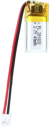 Vista 44 de Batería LiPo de 3.7V 1000mAh 102050, batería recargable de polímero de litio con conector y cable JST PH2.0.000 in, reemplazo para altavoz